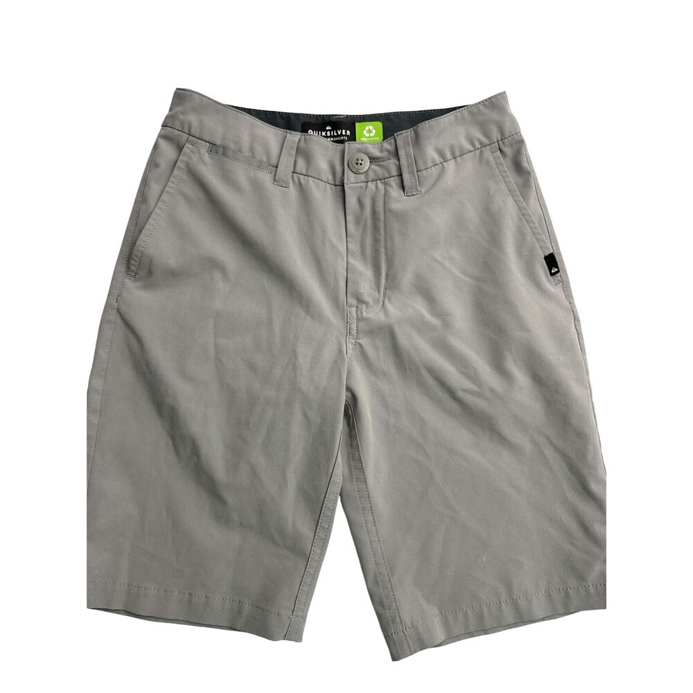 Quiksilver Boys Amphibian Hybrid Shorts Gray Size 10 (46_E1) - E1